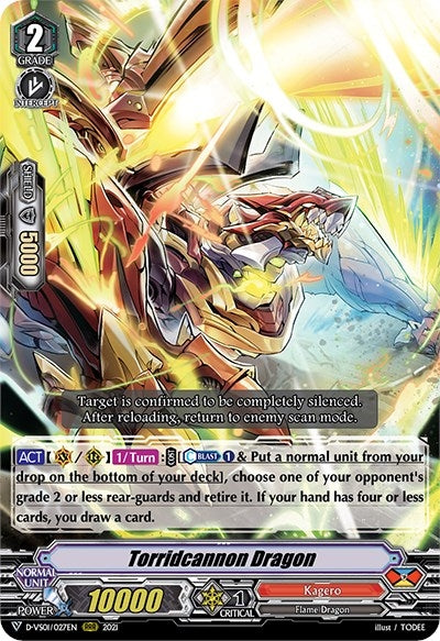 Image for Torridcannon Dragon (D-VS01: V Clan Collection Vol.1) (D-VS01/027EN) - Cardfight Vanguard