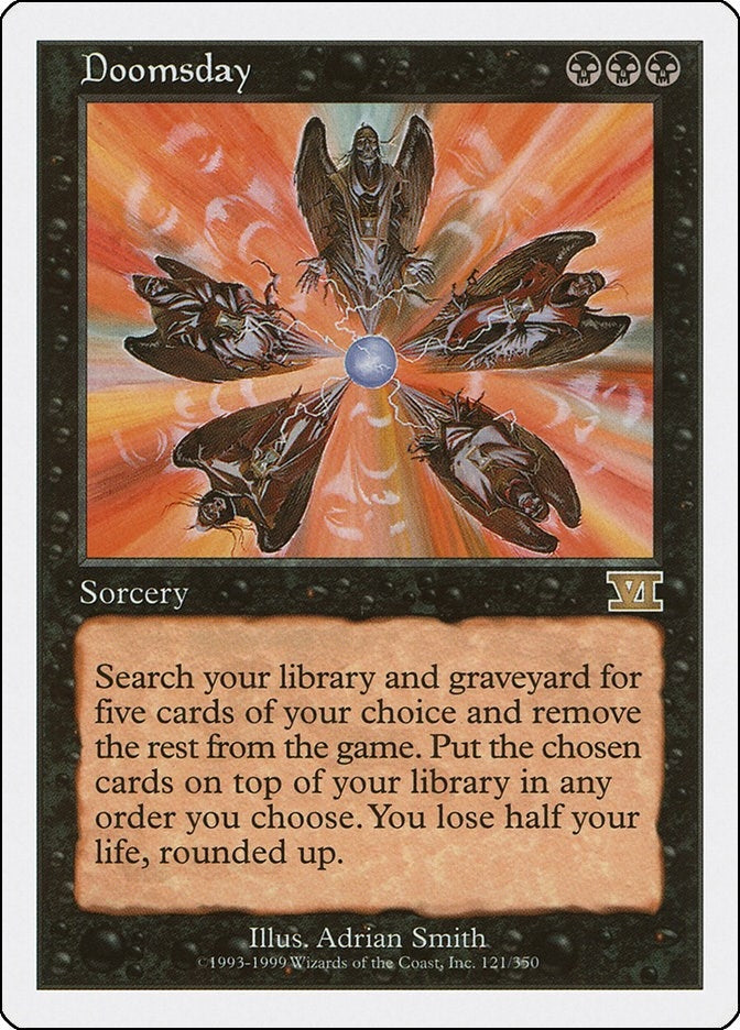 Image for Doomsday (Classic Sixth Edition) (121) - Magic: The Gathering