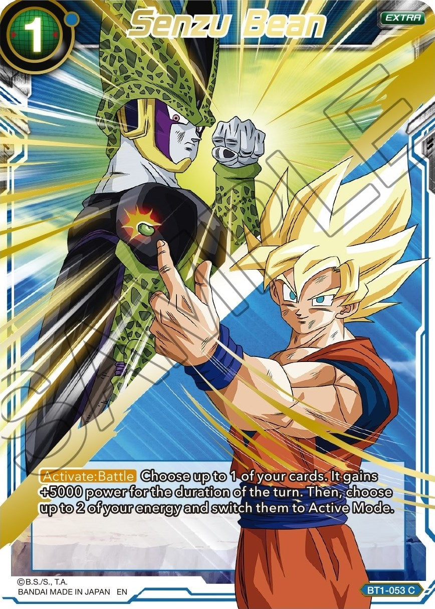 Image for Senzu Bean (Gold Stamped) (Mythic Booster) (BT1-053) - Dragon Ball Super: Masters