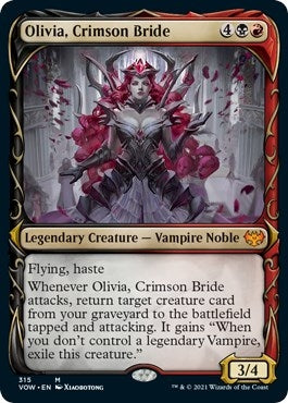 Image for Olivia, Crimson Bride (Showcase) (Innistrad: Crimson Vow) (315) - Magic: The Gathering