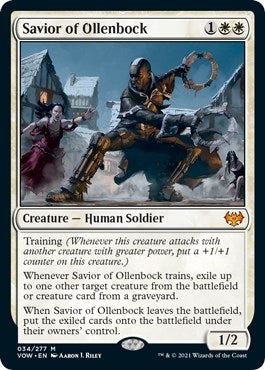 Image for Savior of Ollenbock (Innistrad: Crimson Vow) (34) - Magic: The Gathering
