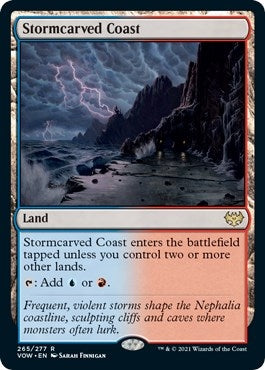 Image for Stormcarved Coast (Innistrad: Crimson Vow) (265) - Magic: The Gathering