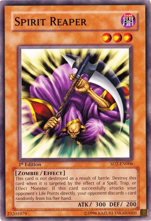 Image for Spirit Reaper (Structure Deck: Zombie Madness) (SD2-EN006) - YuGiOh