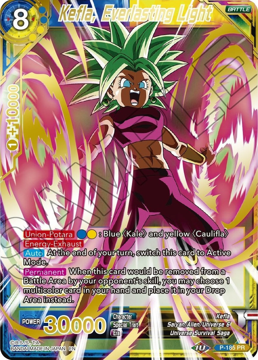 Image for Kefla, Everlasting Light (Gold Stamped) (Mythic Booster) (P-185) - Dragon Ball Super: Masters