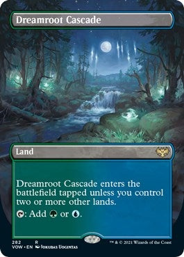 Image for Dreamroot Cascade (Borderless) (Innistrad: Crimson Vow) (282) - Magic: The Gathering
