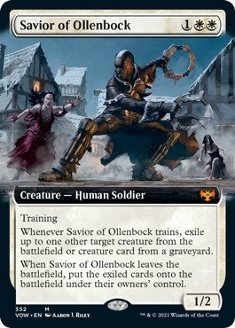 Image for Savior of Ollenbock (Extended Art) (Innistrad: Crimson Vow) (352) - Magic: The Gathering