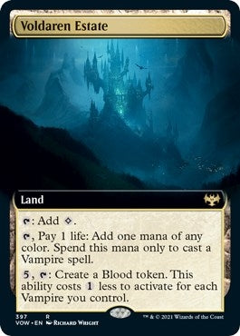 Image for Voldaren Estate (Extended Art) (Innistrad: Crimson Vow) (397) - Magic: The Gathering