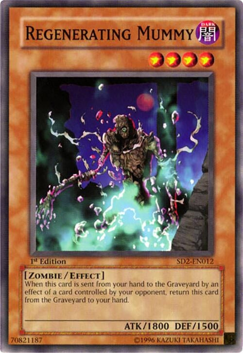 Image for Regenerating Mummy (Structure Deck: Zombie Madness) (SD2-EN012) - YuGiOh