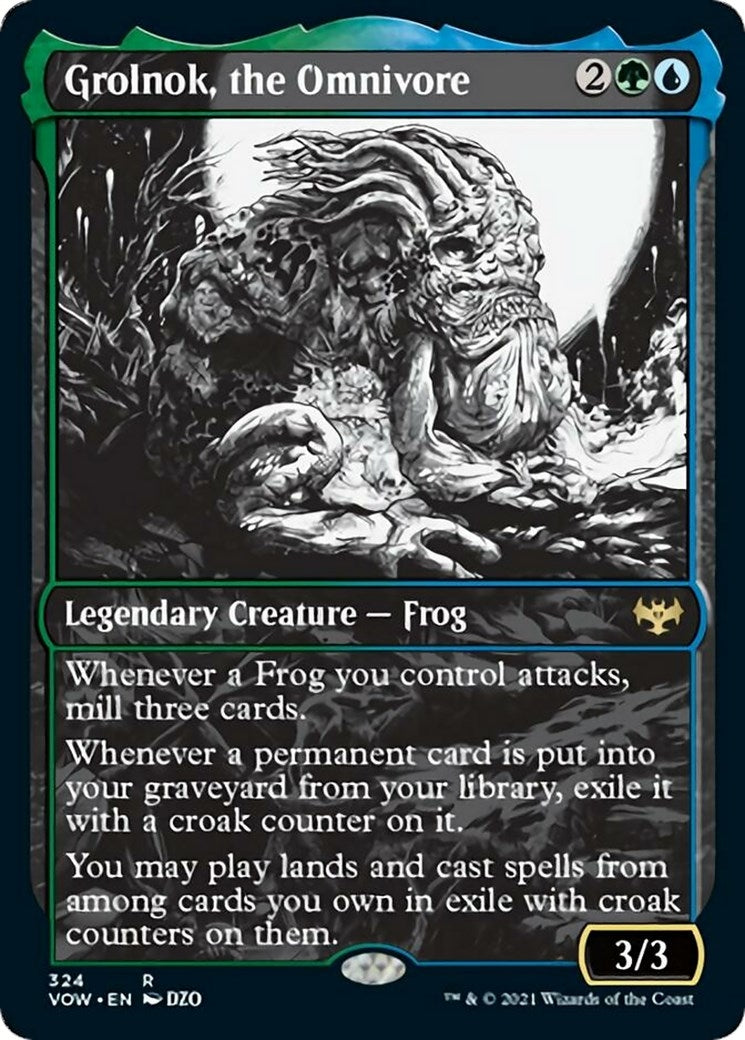 Image for Grolnok, the Omnivore (Showcase) (Innistrad: Crimson Vow) (324) - Magic: The Gathering
