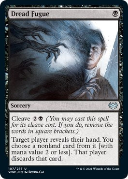 Image for Dread Fugue (Innistrad: Crimson Vow) (107) - Magic: The Gathering