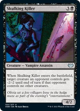 Image for Skulking Killer (Innistrad: Crimson Vow) (130) - Magic: The Gathering