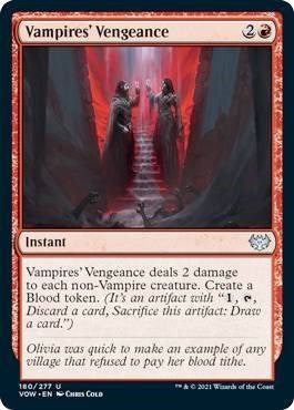Image for Vampires' Vengeance (Innistrad: Crimson Vow) (180) - Magic: The Gathering
