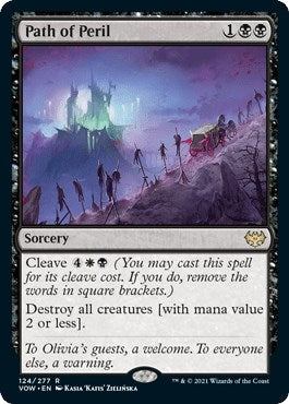 Image for Path of Peril (Innistrad: Crimson Vow) (124) - Magic: The Gathering