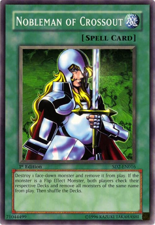 Image for Nobleman of Crossout (Structure Deck: Zombie Madness) (SD2-EN016) - YuGiOh