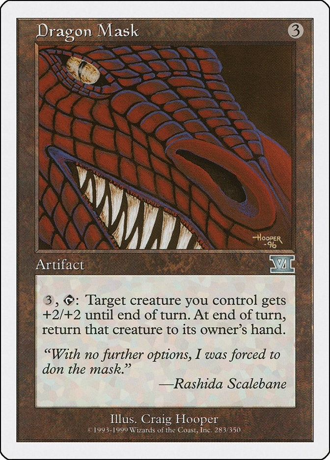 Image for Dragon Mask (Classic Sixth Edition) (283) - Magic: The Gathering