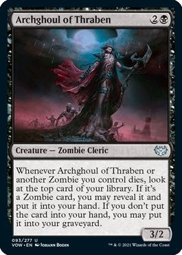 Image for Archghoul of Thraben (Innistrad: Crimson Vow) (93) - Magic: The Gathering