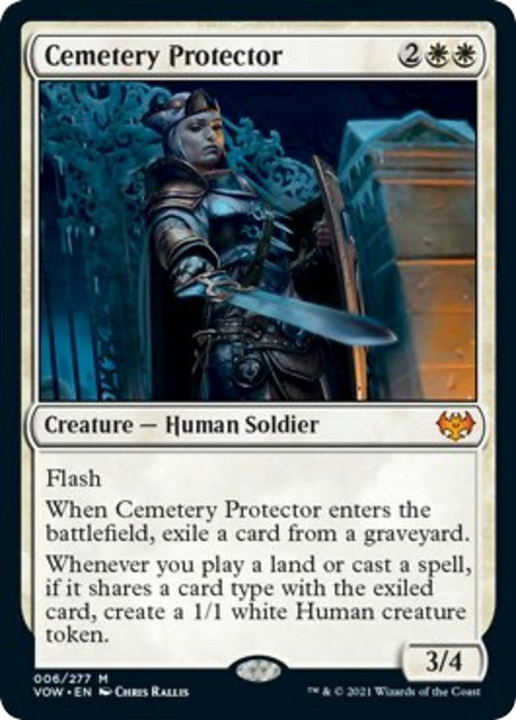 Image for Cemetery Protector (Innistrad: Crimson Vow) (6) - Magic: The Gathering