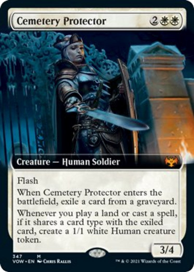 Image for Cemetery Protector (Extended Art) (Innistrad: Crimson Vow) (347) - Magic: The Gathering