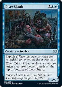 Image for Diver Skaab (Innistrad: Crimson Vow) (56) - Magic: The Gathering
