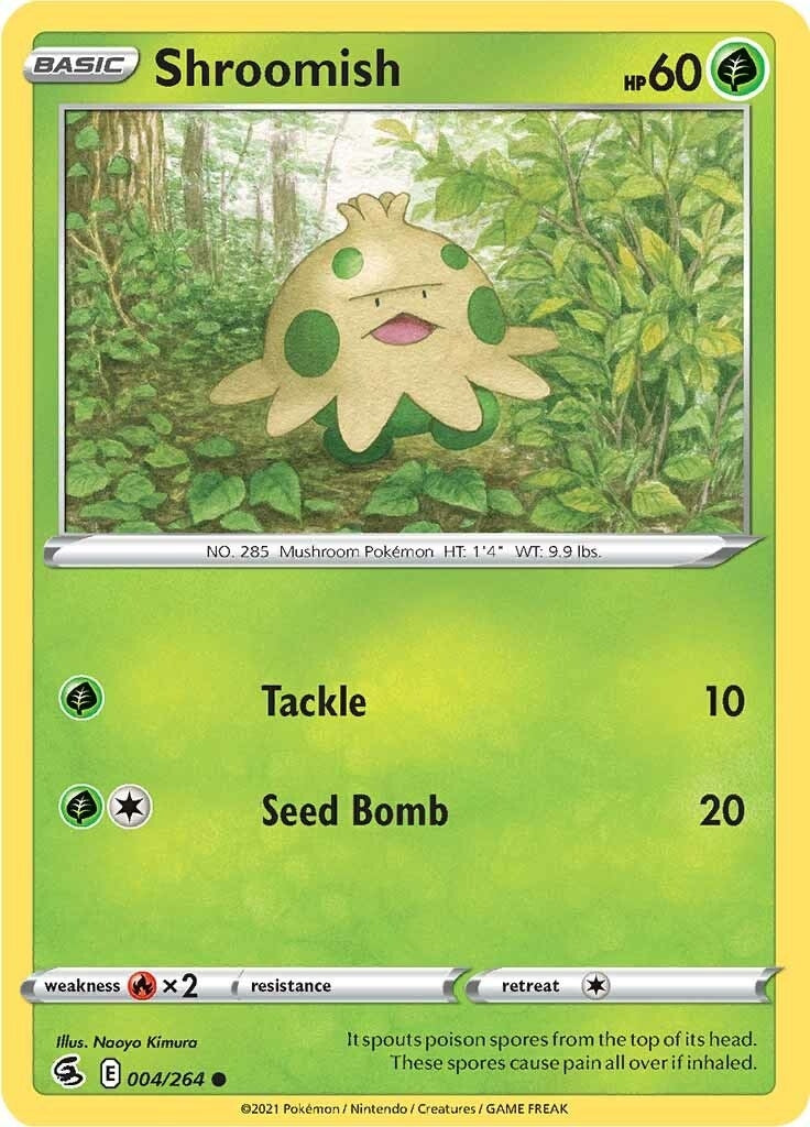 Image for Shroomish (SWSH08: Fusion Strike) (004/264) - Pokemon