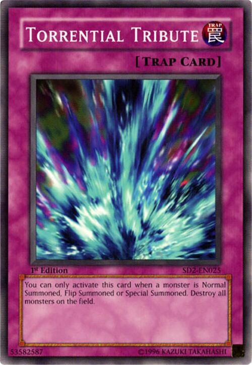 Image for Torrential Tribute (Structure Deck: Zombie Madness) (SD2-EN025) - YuGiOh