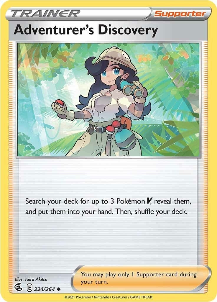 Image for Adventurer's Discovery (SWSH08: Fusion Strike) (224/264) - Pokemon