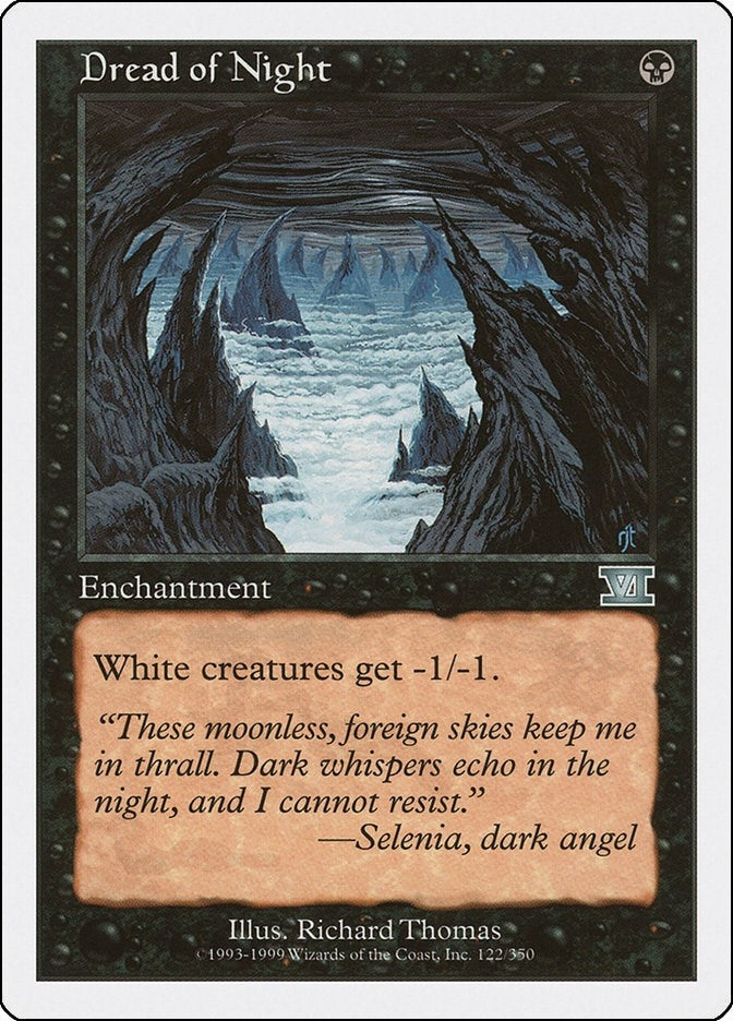 Image for Dread of Night (Classic Sixth Edition) (122) - Magic: The Gathering