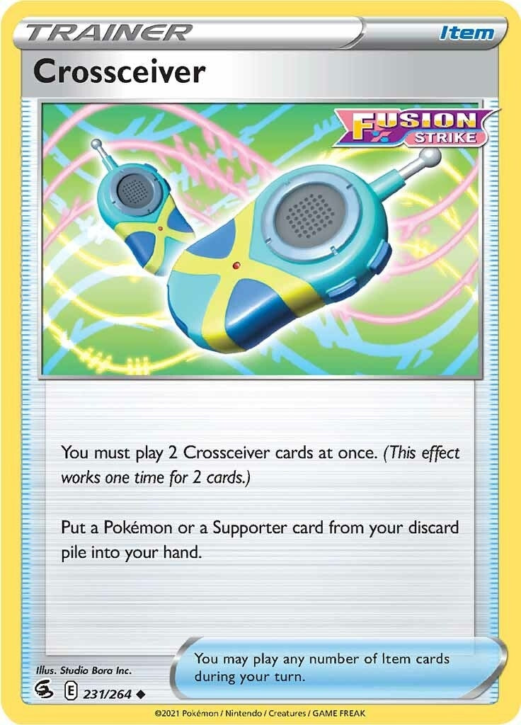 Image for Crossceiver (SWSH08: Fusion Strike) (231/264) - Pokemon