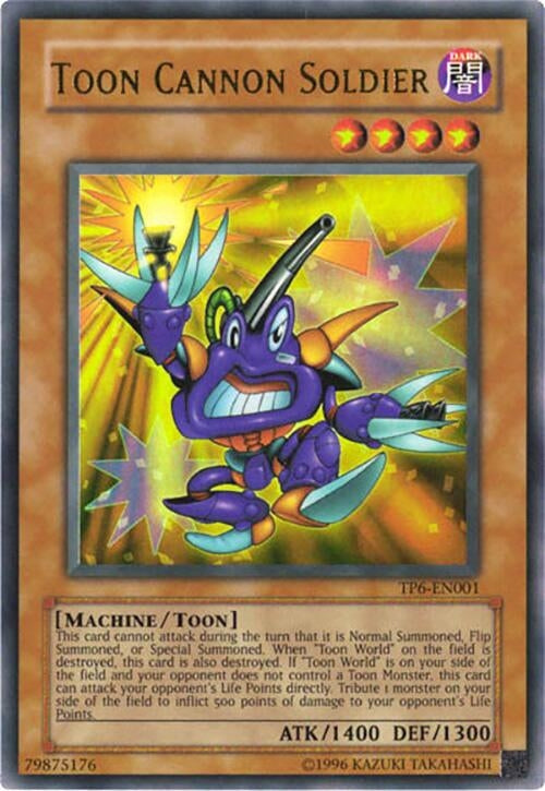 Image for Toon Cannon Soldier (Tournament Pack 6) (TP6-EN001) - YuGiOh