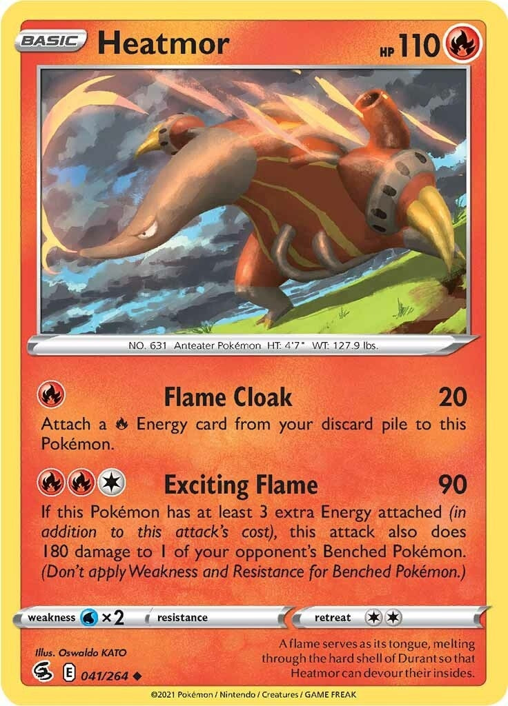 Image for Heatmor (SWSH08: Fusion Strike) (041/264) - Pokemon