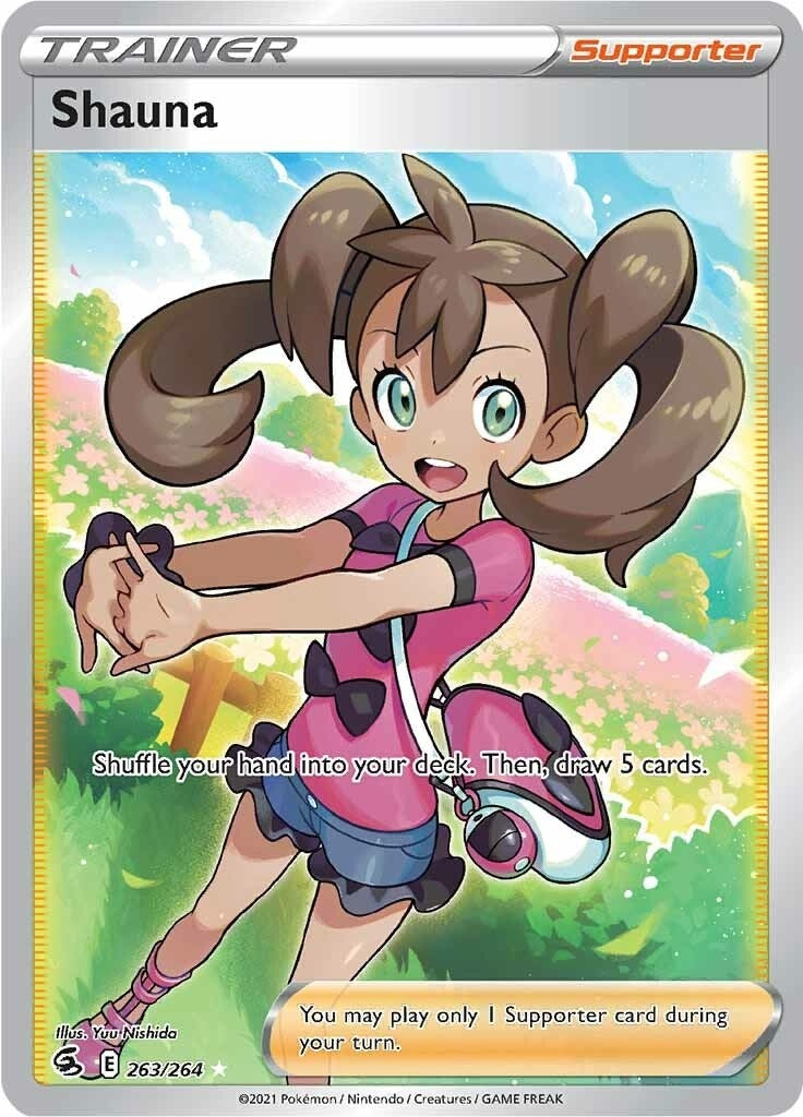 Image for Shauna (Full Art) (SWSH08: Fusion Strike) (263/264) - Pokemon