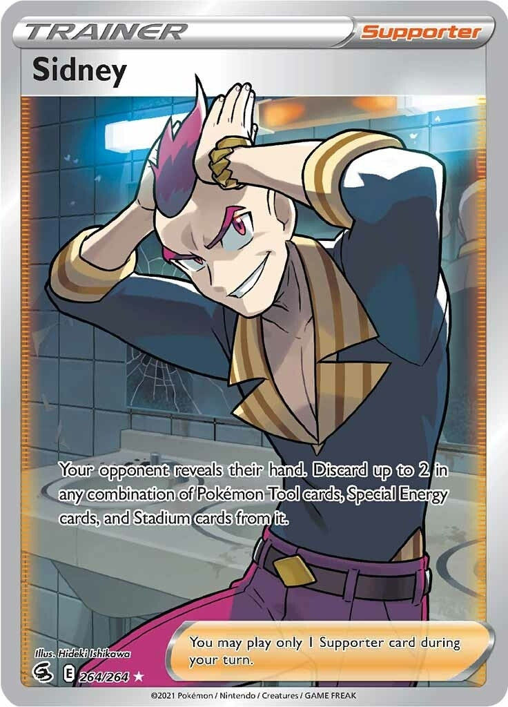 Image for Sidney (Full Art) (SWSH08: Fusion Strike) (264/264) - Pokemon