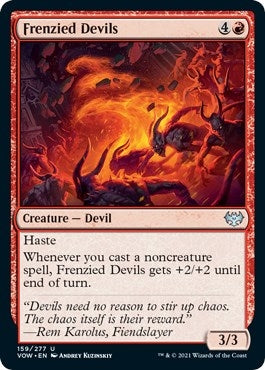 Image for Frenzied Devils (Innistrad: Crimson Vow) (159) - Magic: The Gathering