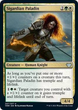 Image for Sigardian Paladin (Innistrad: Crimson Vow) (247) - Magic: The Gathering