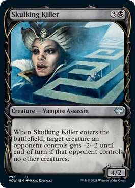 Image for Skulking Killer (Showcase) (Innistrad: Crimson Vow) (296) - Magic: The Gathering