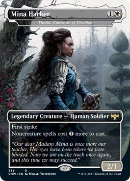 Image for Mina Harker - Thalia, Guardian of Thraben (Innistrad: Crimson Vow) (331) - Magic: The Gathering