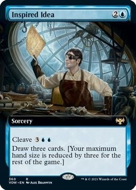 Image for Inspired Idea (Extended Art) (Innistrad: Crimson Vow) (360) - Magic: The Gathering
