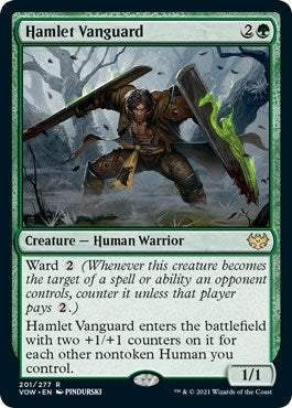 Image for Hamlet Vanguard (Innistrad: Crimson Vow) (201) - Magic: The Gathering