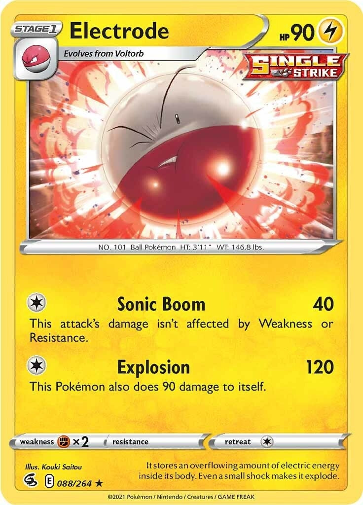 Image for Electrode (SWSH08: Fusion Strike) (088/264) - Pokemon