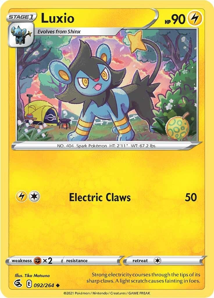 Image for Luxio (SWSH08: Fusion Strike) (092/264) - Pokemon