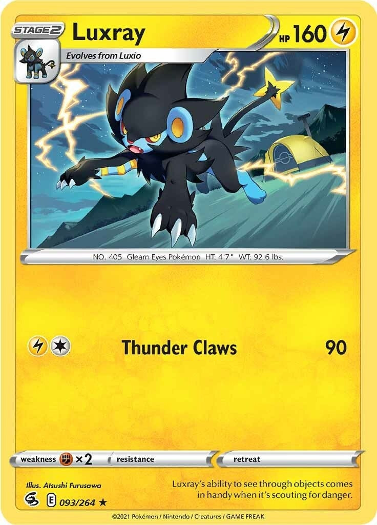 Image for Luxray (SWSH08: Fusion Strike) (093/264) - Pokemon