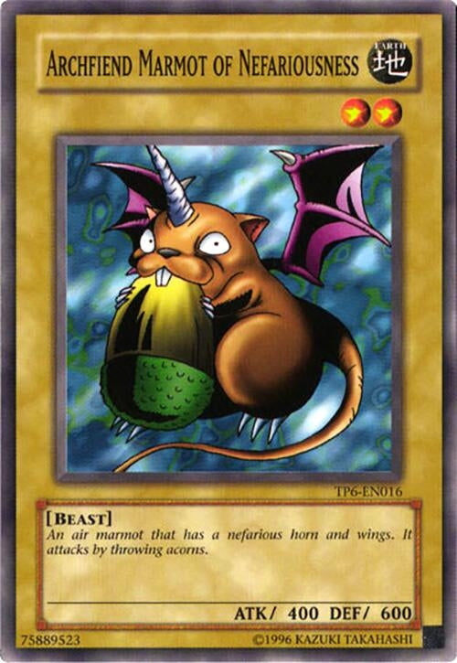 Image for Archfiend Marmot of Nefariousness (Tournament Pack 6) (TP6-EN016) - YuGiOh
