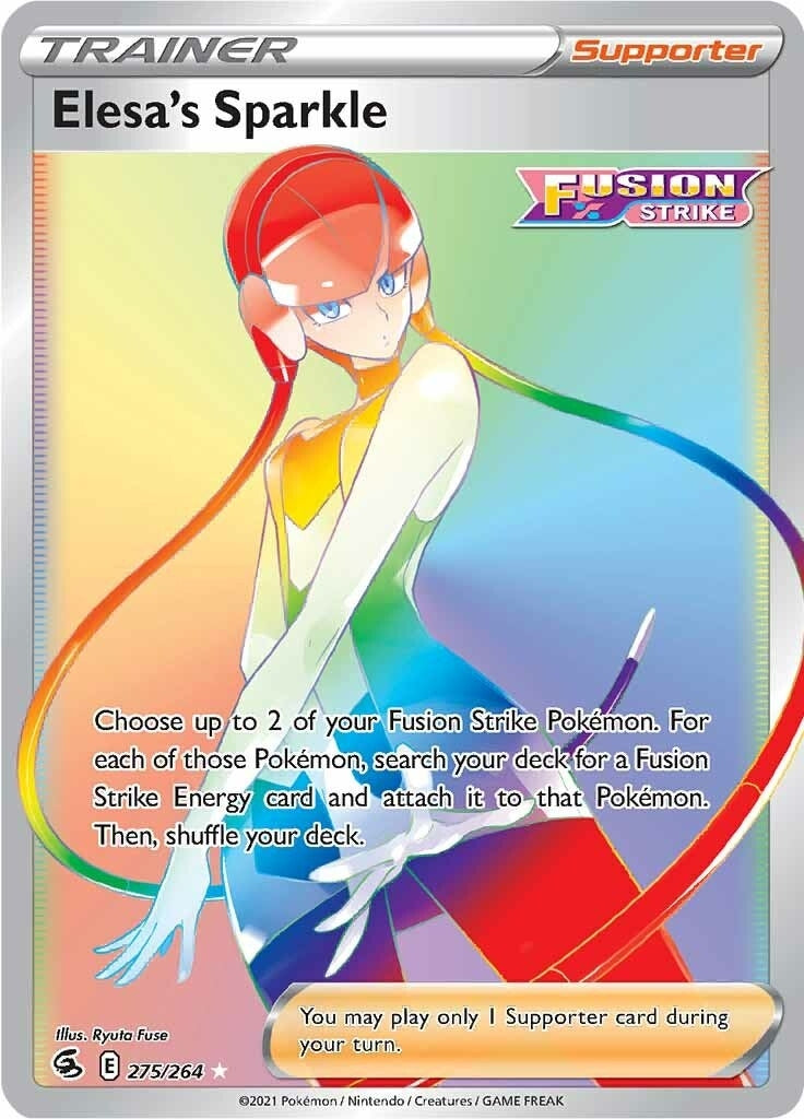 Image for Elesa's Sparkle (Secret) (SWSH08: Fusion Strike) (275/264) - Pokemon