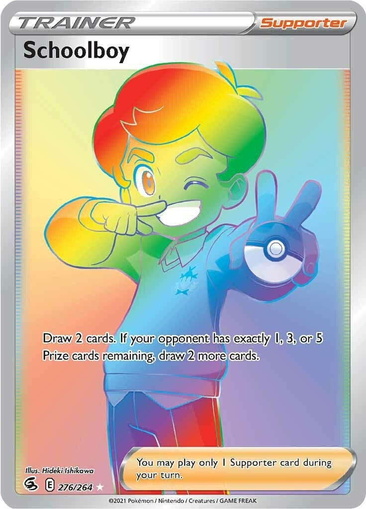 Image for Schoolboy (Secret) (SWSH08: Fusion Strike) (276/264) - Pokemon