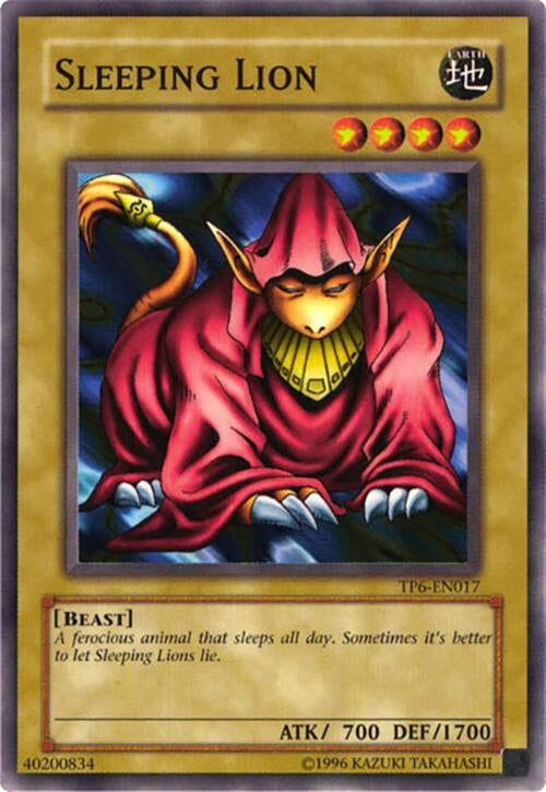 Image for Sleeping Lion (Tournament Pack 6) (TP6-EN017) - YuGiOh