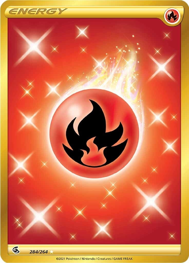 Image for Fire Energy (Secret) (SWSH08: Fusion Strike) (284/264) - Pokemon