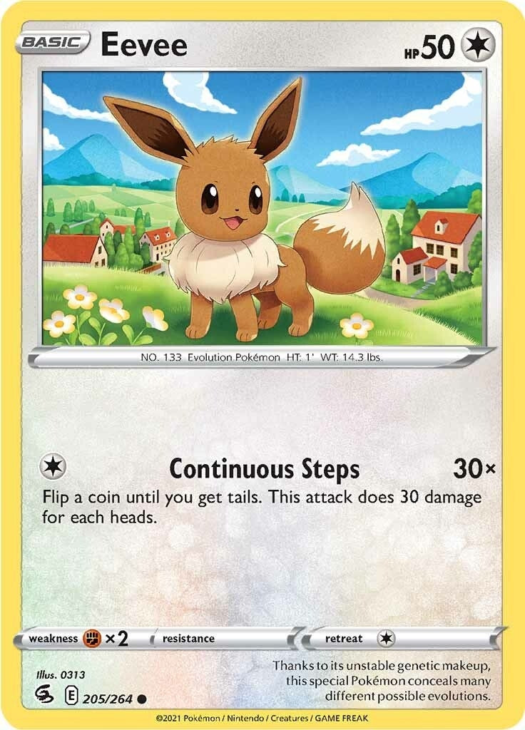 Image for Eevee (SWSH08: Fusion Strike) (205/264) - Pokemon