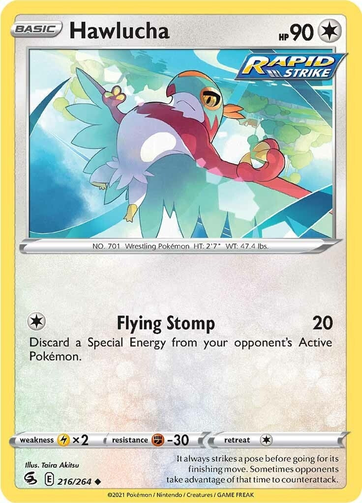 Image for Hawlucha (SWSH08: Fusion Strike) (216/264) - Pokemon