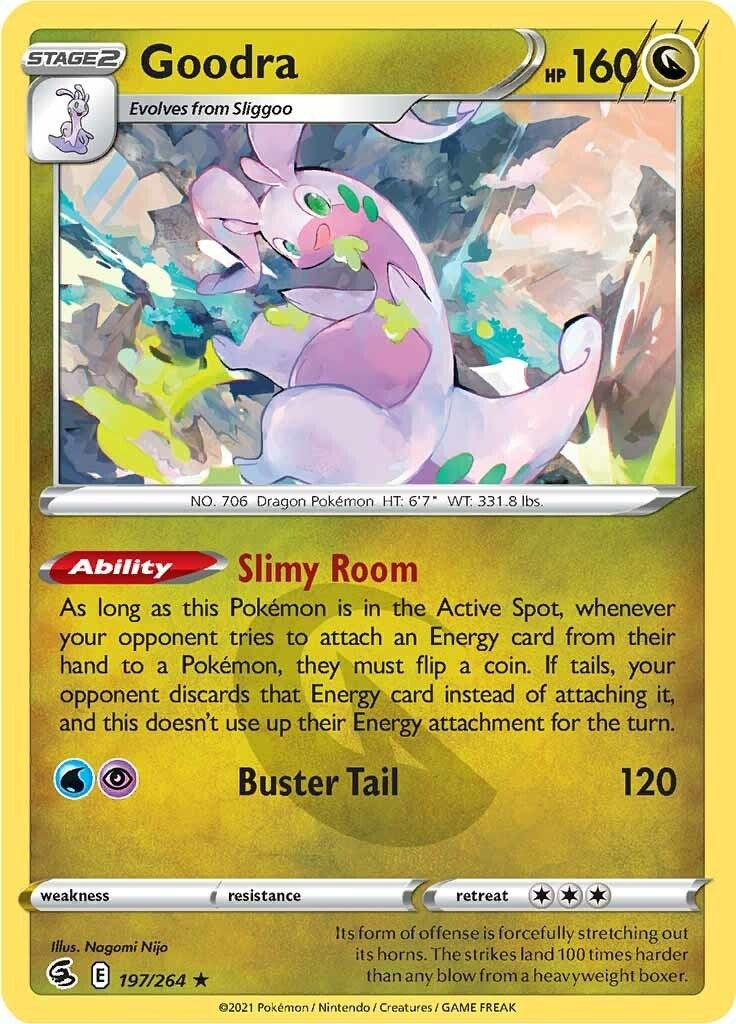 Image for Goodra (SWSH08: Fusion Strike) (197/264) - Pokemon