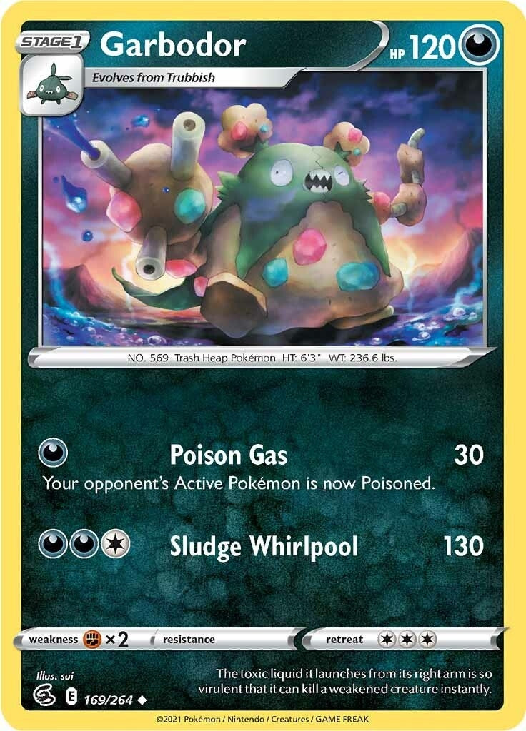 Image for Garbodor (SWSH08: Fusion Strike) (169/264) - Pokemon